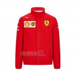 Chaqueta del Scuderia Ferrari F1 2021 Rojo