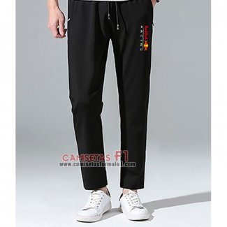 Pantalones Deportivos Red Bull Racing F1 Negro Sueltos