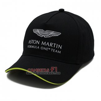 Aston Martin Racing F1 Sombrero Negro Verde