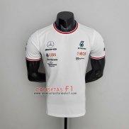 Camiseta Mercedes Amg Petronas F1 2022 Blanco