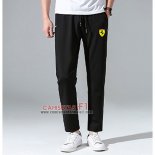 Pantalones Deportivos Scuderia Ferrari F1 Negro Sueltos