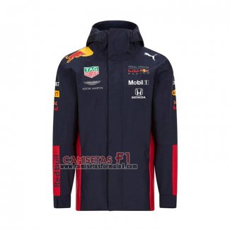 Rompevientos con Capucha del Red Bull Racing F1 2021 Negro Rojo