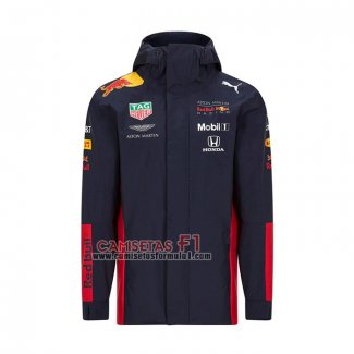 Rompevientos con Capucha del Red Bull Racing F1 2021 Negro Rojo