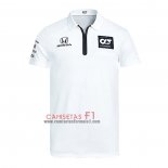 Polo del Scuderia Alpha Tauri F1 2020 Blanco