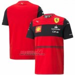 Camiseta Scuderia Ferrari F1 Nino 2022 Rojo