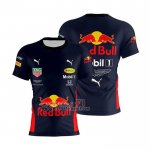 Camiseta Aston Martin Red Bull Racing F1 Azul Rojo