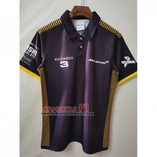 Polo del McLaren F1 2022 Purpura Amarillo