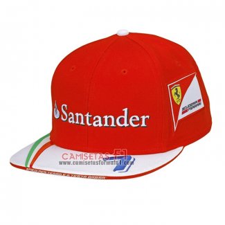 Scuderia Ferrari f1 Sombrero Rojo Blanco