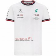 Camiseta Mercedes Amg Petronas F1 2021 Blanco