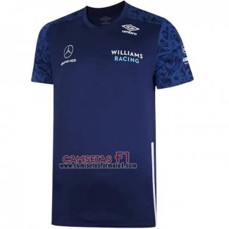 Camiseta Williams Racing F1 2021 Azul Oscuro