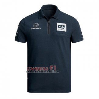 Polo del Scuderia Alpha Tauri F1 2021 Negro