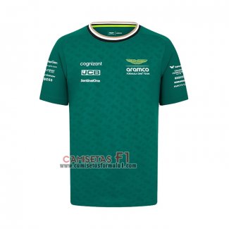 Camiseta Aston Martin Racing F1 NO.14 2024 Verde