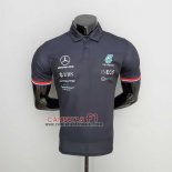 Polo del Mercedes Amg Petronas F1 2022 Negro