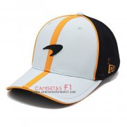 McLaren f1 Sombrero Gris Negro Naranja