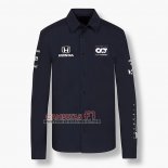 Camiseta Alpha Tauri F1 Negro Manga Larga
