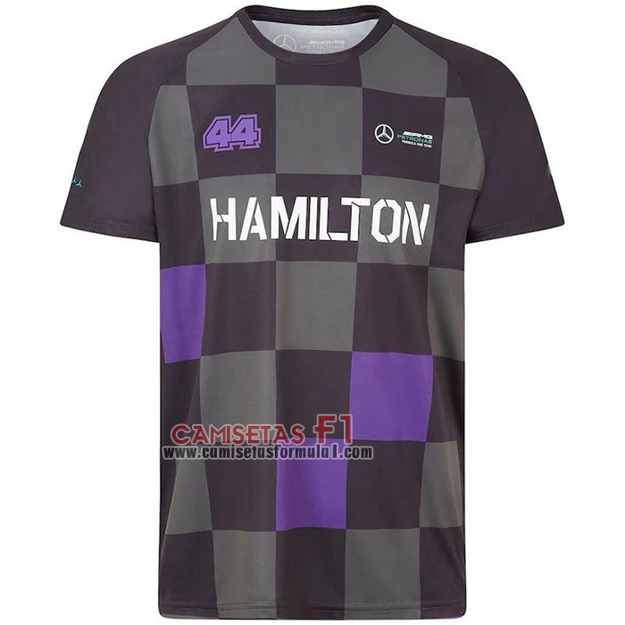 Camiseta Mercedes F1 2021 Lewis Hamilton 100 Grand Prix Wins