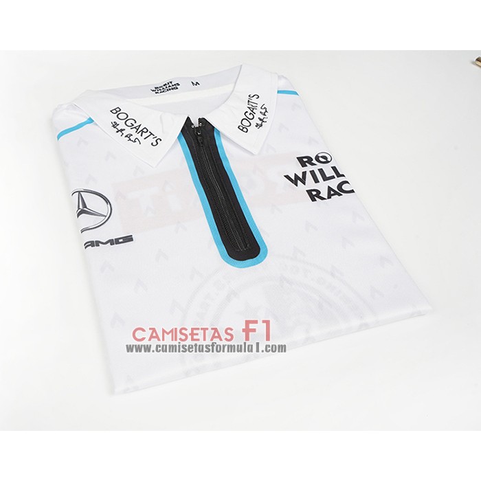 Polo del Williams F1 2020 Blanco